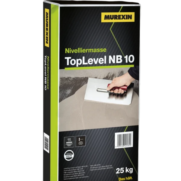 Trgovina Pomlad _izdelki _ Murexin Toplevel NB 10 izravnalna masa osnovna