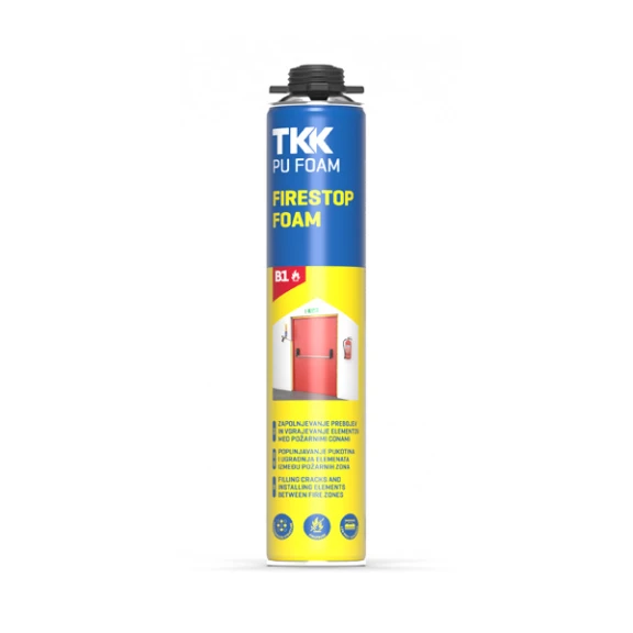 Trgovina Pomlad _izdelki _ TKK PU Foam pištolski ognjevarni Firestop Foam 750 ml
