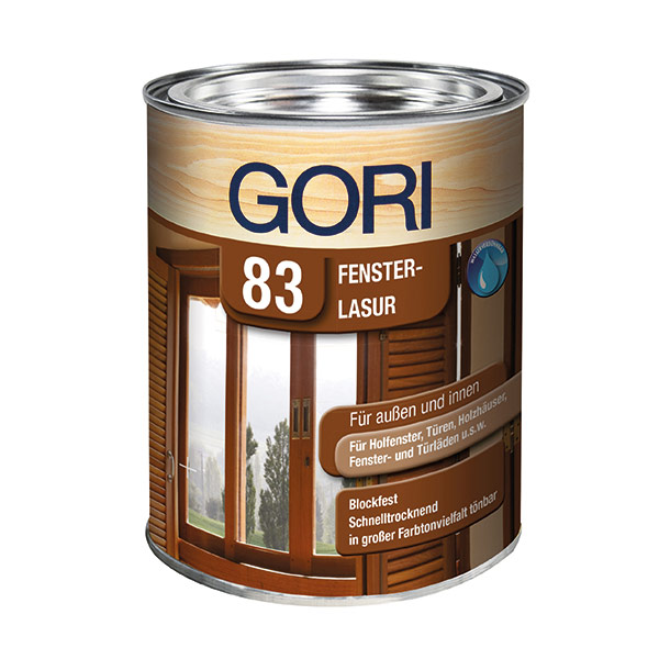 Debeloslojna lazura za okna in vrata Gori 83