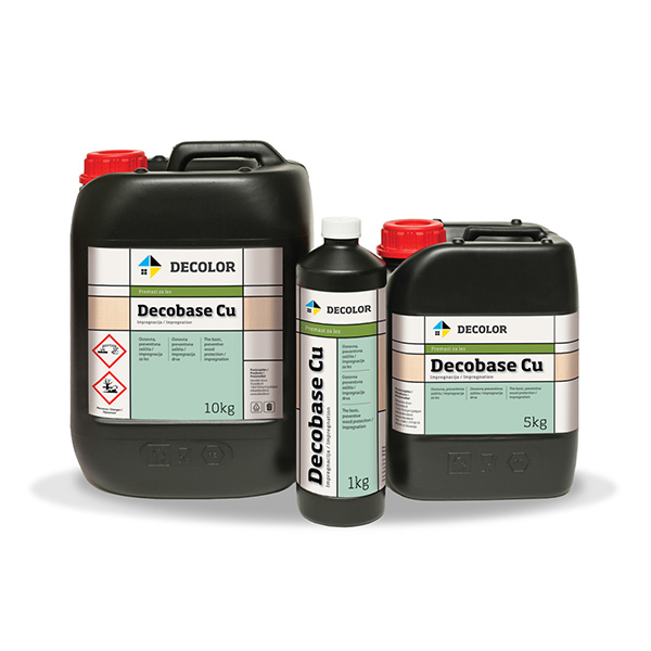 Impregnacija za les Decobase Cu, zelena