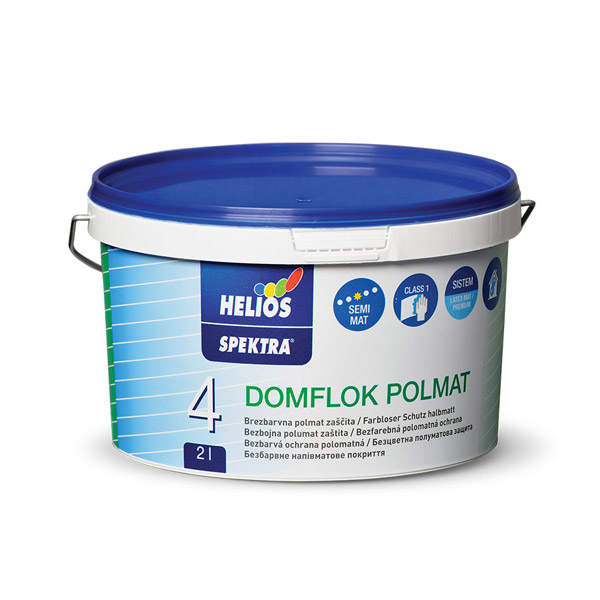 Zidna barva HELIOS Spektra Domflok lak polmat