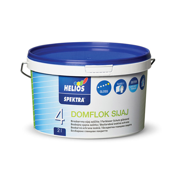 Zidna barva HELIOS Spektra Domflok lak sijaj